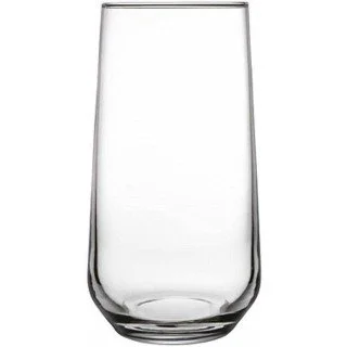 Biandeco Highball Glasses Set of 3, Clear Glass Drinking Glasses