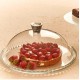 Cake Plate with Dome Lid, Glass Desert Serving Tray and Cover, Pastry Display Server, 12.60 inch Wide Glass Decorative Kitchen Platter for Cupcake Cookies Cheesecake Donut Cake Plate with Dome Lid, Glass Desert Serving Tray and Cover, Pastry Display Server, 12.60 inch Wide Glass Decorative Kitchen Platter for Cupcake Cookies Cheesecake Donut