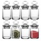 Spice Jar with Airtight Glass Lid 8pcs, Nuts, Jam or Coffee Beans Jar, Jar for Kitchen Storage and Laundry Room Organization 8.12 oz Spice Jar with Airtight Glass Lid 8pcs, Nuts, Jam or Coffee Beans Jar, Jar for Kitchen Storage and Laundry Room Organization 8.12 oz